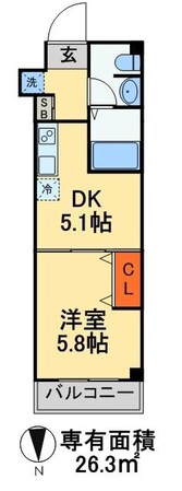 ELAN VITALの物件間取画像
